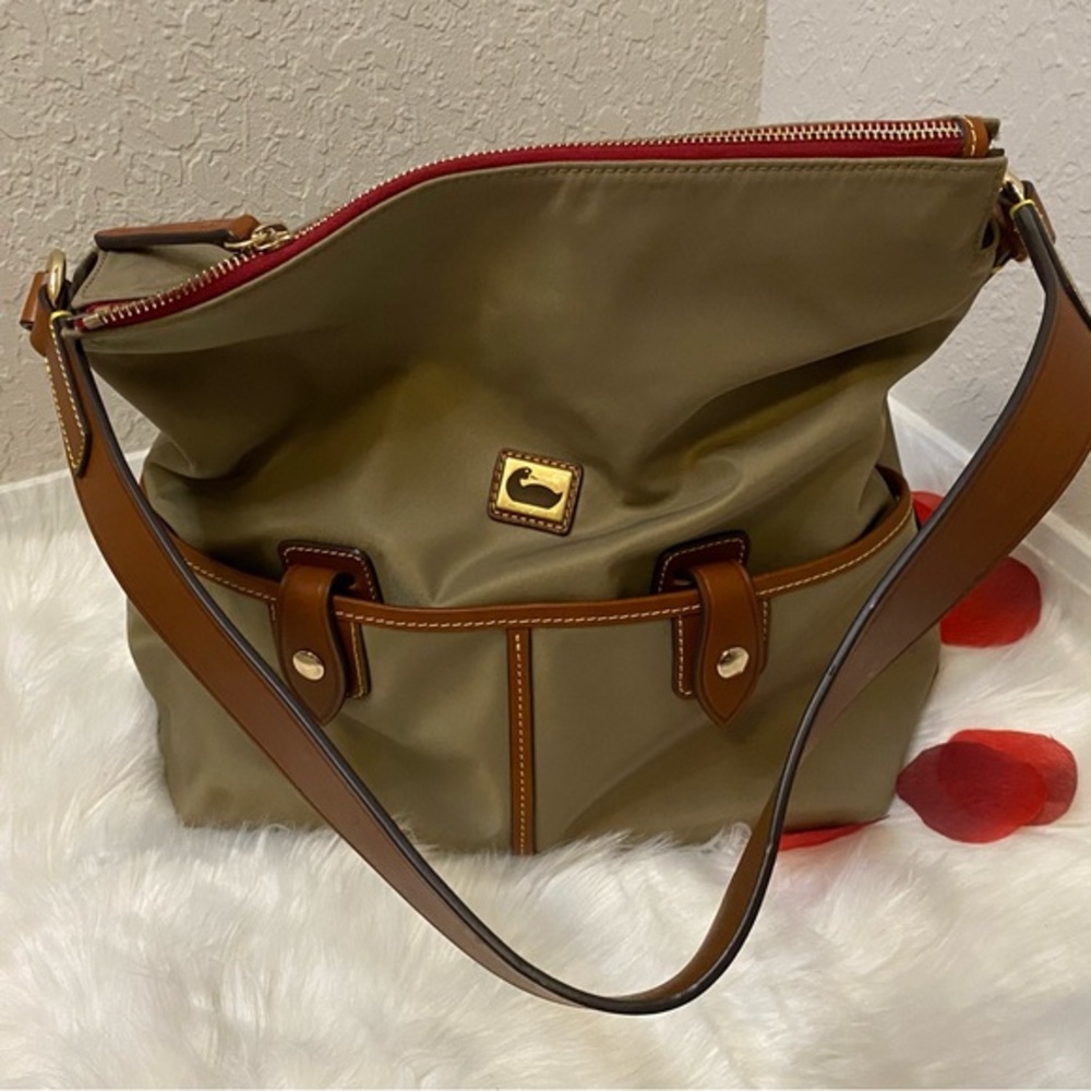 Dooney Bourke Pocket Sac Shoulder Bag - Picture 2 of 11